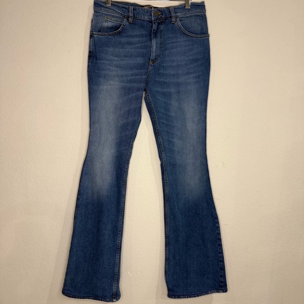 Roberto Cavalli Bootcut Jeans Made in Italy Flare Luxury Denim Women’s Size 30